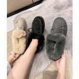 モカシン レディース ボアローファー冬靴 | ANGELCLOSET | 詳細画像12