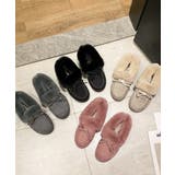 モカシン レディース ボアローファー冬靴 | ANGELCLOSET | 詳細画像2
