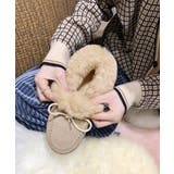モカシン レディース ボアローファー冬靴 | ANGELCLOSET | 詳細画像8