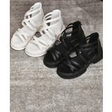 厚底サンダル ストラップサンダル美脚夏靴 | SUNSHINE CLOSET | 詳細画像10 