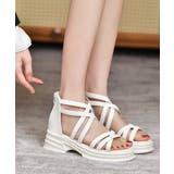 厚底サンダル ストラップサンダル美脚夏靴 | SUNSHINE CLOSET | 詳細画像9 