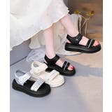 厚底サンダル レディースギャザーサンダル | SUNSHINE CLOSET | 詳細画像13