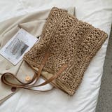 ストローバッグ 大容量 麦わらバック | SUNSHINE CLOSET | 詳細画像12 