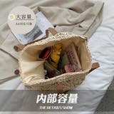 ストローバッグ 大容量 麦わらバック | SUNSHINE CLOSET | 詳細画像3 