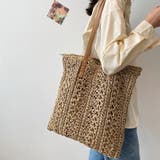 ストローバッグ 大容量 麦わらバック | SUNSHINE CLOSET | 詳細画像6 