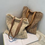 ストローバッグ 大容量 麦わらバック | SUNSHINE CLOSET | 詳細画像7 