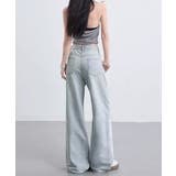 レディース ハイウエストヴィンテージジーンズ クラッシュレトロジーパン着やせ | SUNSHINE CLOSET | 詳細画像15