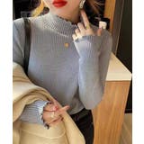 裏起毛ニットトップス レディース 暖かい | SUNSHINE CLOSET | 詳細画像12