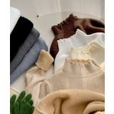 裏起毛ニットトップス レディース 暖かい | SUNSHINE CLOSET | 詳細画像15