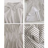 半袖シャツレディース ウエストシェイプトップス 大人可愛いチュニックシャツ | SUNSHINE CLOSET | 詳細画像20 