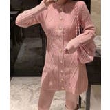 ケーブル編みニットワンピースミニ丈韓国風 | SUNSHINE CLOSET | 詳細画像2 
