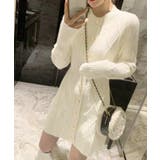 ケーブル編みニットワンピースミニ丈韓国風 | SUNSHINE CLOSET | 詳細画像7 