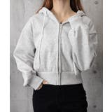 ジップパーカー裏起毛ショート丈フーディー | SUNSHINE CLOSET | 詳細画像17 