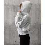 ジップパーカー裏起毛ショート丈フーディー | SUNSHINE CLOSET | 詳細画像18 