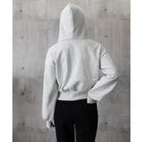 ジップパーカー裏起毛ショート丈フーディー | SUNSHINE CLOSET | 詳細画像19 