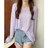 シアートップス重ね着クルーネックTシャツ | ANGELCLOSET | 詳細画像15