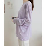 シアートップス重ね着クルーネックTシャツ | ANGELCLOSET | 詳細画像20