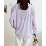 シアートップス重ね着クルーネックTシャツ | ANGELCLOSET | 詳細画像21