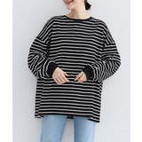 ボーダーtシャツ レディース 長袖ロンT | ANGELCLOSET | 詳細画像2