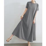 AラインTシャツワンピース 体型カバー夏 | ANGELCLOSET | 詳細画像10