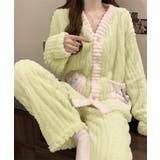 レディース もこもこパジャマ上下セット 大人可愛い寝巻き | SUNSHINE CLOSET | 詳細画像1 
