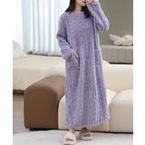 フリースワンピースパジャマ 冬レディース | SUNSHINE CLOSET | 詳細画像10 