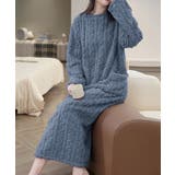 フリースワンピースパジャマ 冬レディース | SUNSHINE CLOSET | 詳細画像8 