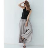 リラックスワイドパンツ キュロットパンツ | ANGELCLOSET | 詳細画像15