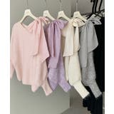 ラメシャギーニットオフショルダートップス | SUNSHINE CLOSET | 詳細画像12