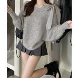 ラメシャギーニットオフショルダートップス | SUNSHINE CLOSET | 詳細画像4