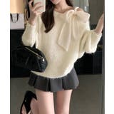 ラメシャギーニットオフショルダートップス | SUNSHINE CLOSET | 詳細画像5