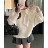 ラメシャギーニットオフショルダートップス | SUNSHINE CLOSET | 詳細画像6