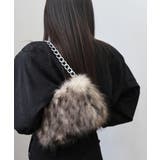 ファーチェーンバッグミニトートバッグ秋冬 | SUNSHINE CLOSET | 詳細画像13