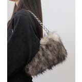 ファーチェーンバッグミニトートバッグ秋冬 | SUNSHINE CLOSET | 詳細画像15