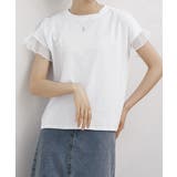 袖シアーTシャツチュール切替えカットソー | SUNSHINE CLOSET | 詳細画像11 
