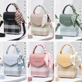 ミニショルダーバッグ スカーフ付き 縦型 | SUNSHINE CLOSET | 詳細画像2