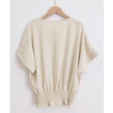 韓国風綺麗め裾フリルブラウス フレンチスリーブトップスレディース ウエストマーク… | SUNSHINE CLOSET | 詳細画像36 