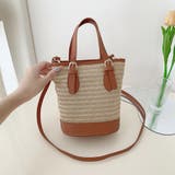 ストローショルダーバッグ かごバッグ 夏 | ANGELCLOSET | 詳細画像13