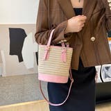 ストローショルダーバッグ かごバッグ 夏 | ANGELCLOSET | 詳細画像14