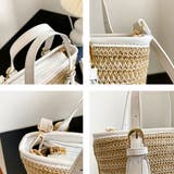 ストローショルダーバッグ かごバッグ 夏 | ANGELCLOSET | 詳細画像4
