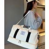 キルティング トラベルバッグ 大容量旅行 | SUNSHINE CLOSET | 詳細画像1 