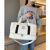 キルティング トラベルバッグ 大容量旅行 | SUNSHINE CLOSET | 詳細画像2 