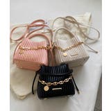 プリーツショルダーバッグ チェーン装飾 | SUNSHINE CLOSET | 詳細画像14 