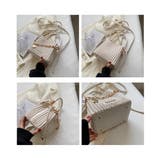 プリーツショルダーバッグ チェーン装飾 | SUNSHINE CLOSET | 詳細画像15 