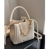 プリーツショルダーバッグ チェーン装飾 | SUNSHINE CLOSET | 詳細画像5 