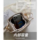 プリーツショルダーバッグ チェーン装飾 | SUNSHINE CLOSET | 詳細画像7 