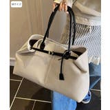 キャンバストートバッグ横長ベルトデザイン | SUNSHINE CLOSET | 詳細画像5 