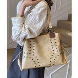 大容量ユーズド風バッグレディース 大人カジュアル肩掛けかばん ビッグトート韓国風 | SUNSHINE CLOSET | 詳細画像1