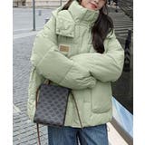 フェイクダウンジャケット中綿アウター防寒 | ANGELCLOSET | 詳細画像14