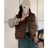 ダウンベスト ジップアップパデッドベスト | SUNSHINE CLOSET | 詳細画像11